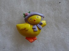 Lapel pin plastic easter chick