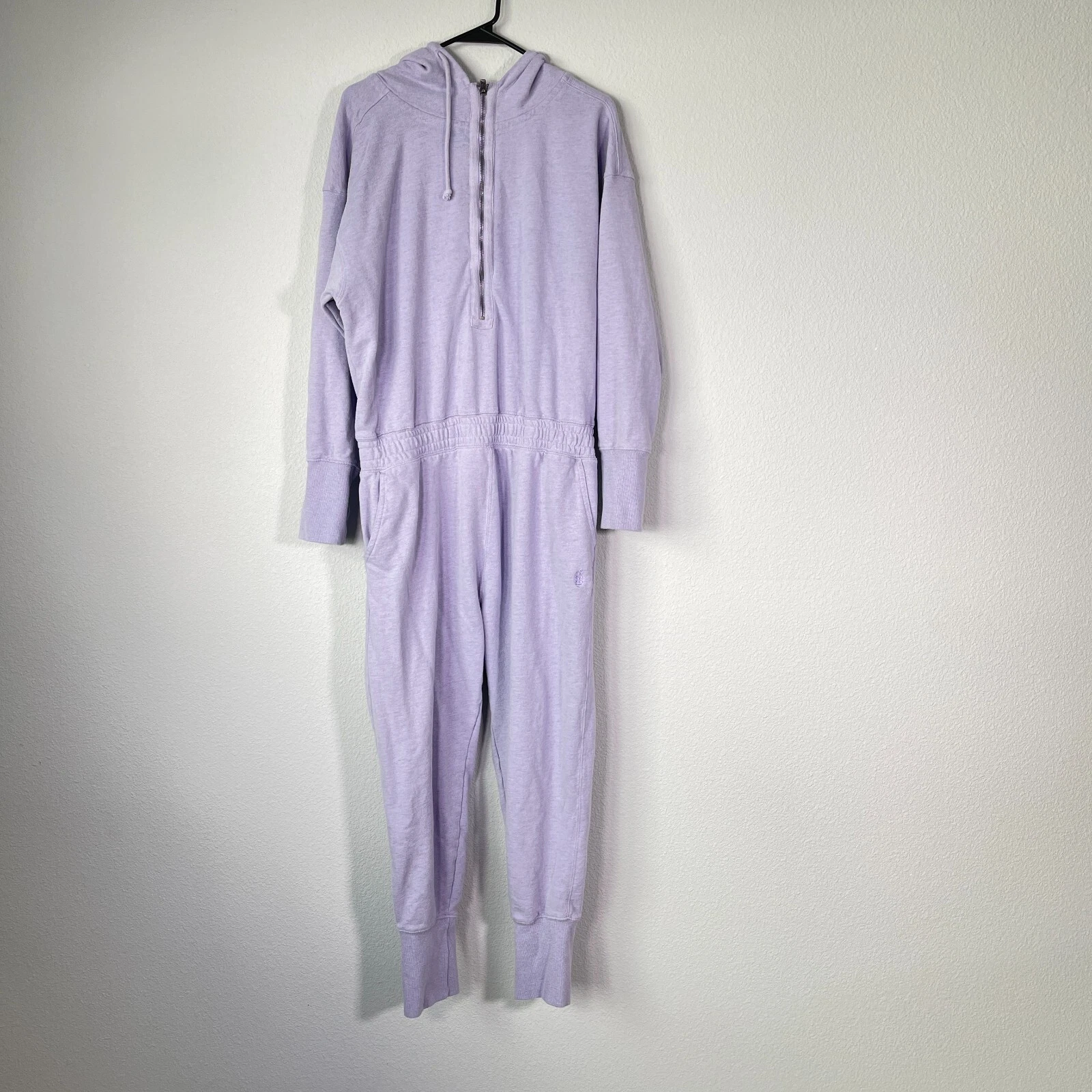 free-people-movement training day coveralls hooded relaxed 