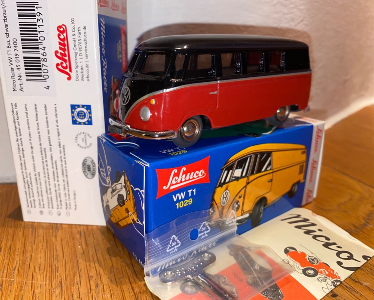 SCHUCO clockwork Micro Racer 1029 Volkswagen VW T1 MiB