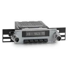 1963-65 Ford Galaxie Redondo RS Radio W/Officially Licensed FORD Faceplate Retro