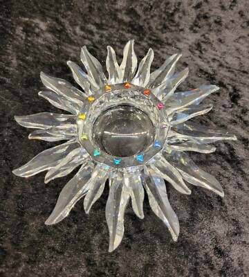 Swarovski Crystal * Solaris Candle Holder * A 7600 NR 147 000 * 236719