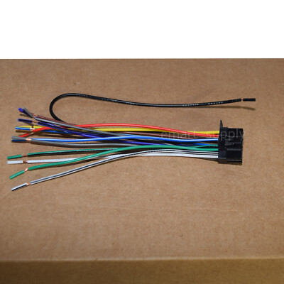 Genuine Kenwood Wiring Harness For KDC-BT368U And KDCBT368U Car Stereo – OEM Replacement