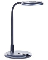 Schreibitschlampe Led Silber / Schwarz 43 Cm Verstellbar Dimmbar Modern Columba