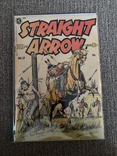Magazine Enterprises - Straight Arrow #37 GD JP
