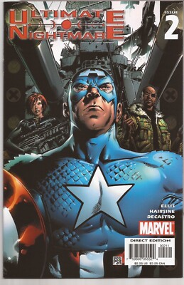 ULTIMATE NIGHTMARE #2 -ELLIS WARREN STORY - TREVOR HARISINE COVER - MARVEL- 2004