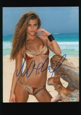 NINA AGDAL Autographed Original 8x10 Photo LOA TTM
