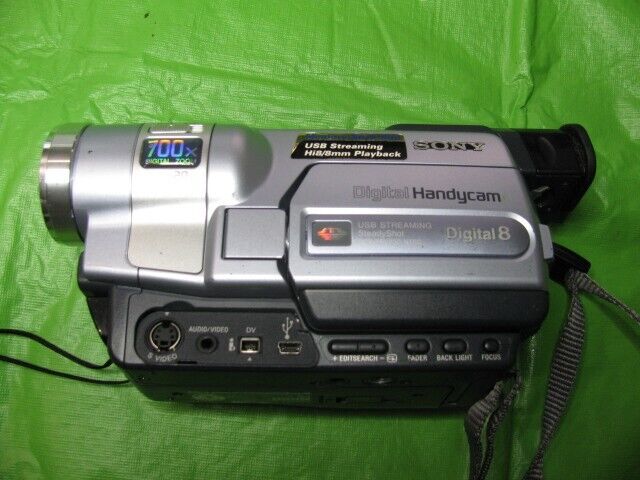 Sony DCR-TRV350 Digital8 Camcorder - Record Transfer Watch Sony DCR-TRV350 Digital8 Camcorder - Record Transfer Watch