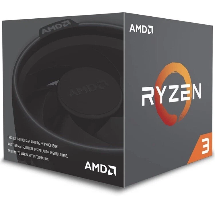 AMD Ryzen 3 1200 3.1GHz Quad Core AM4 CPU - YD1200BBAFBOX - Image 2 of 4