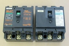 LOT OF 2: FUJI AUTO BREAKER EA53A 40A 3POLE AC220V
