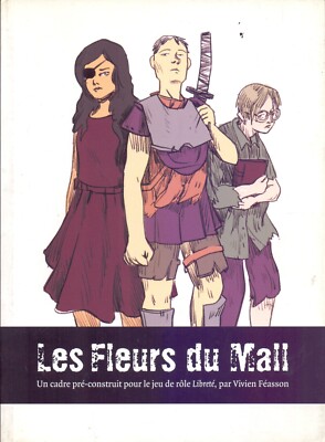 JDR RPG ROLE-PLAYING GAME / SUPPLEMENT BOOKLET LES FLEURS DU MALL