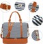 Weekend bag with compartments