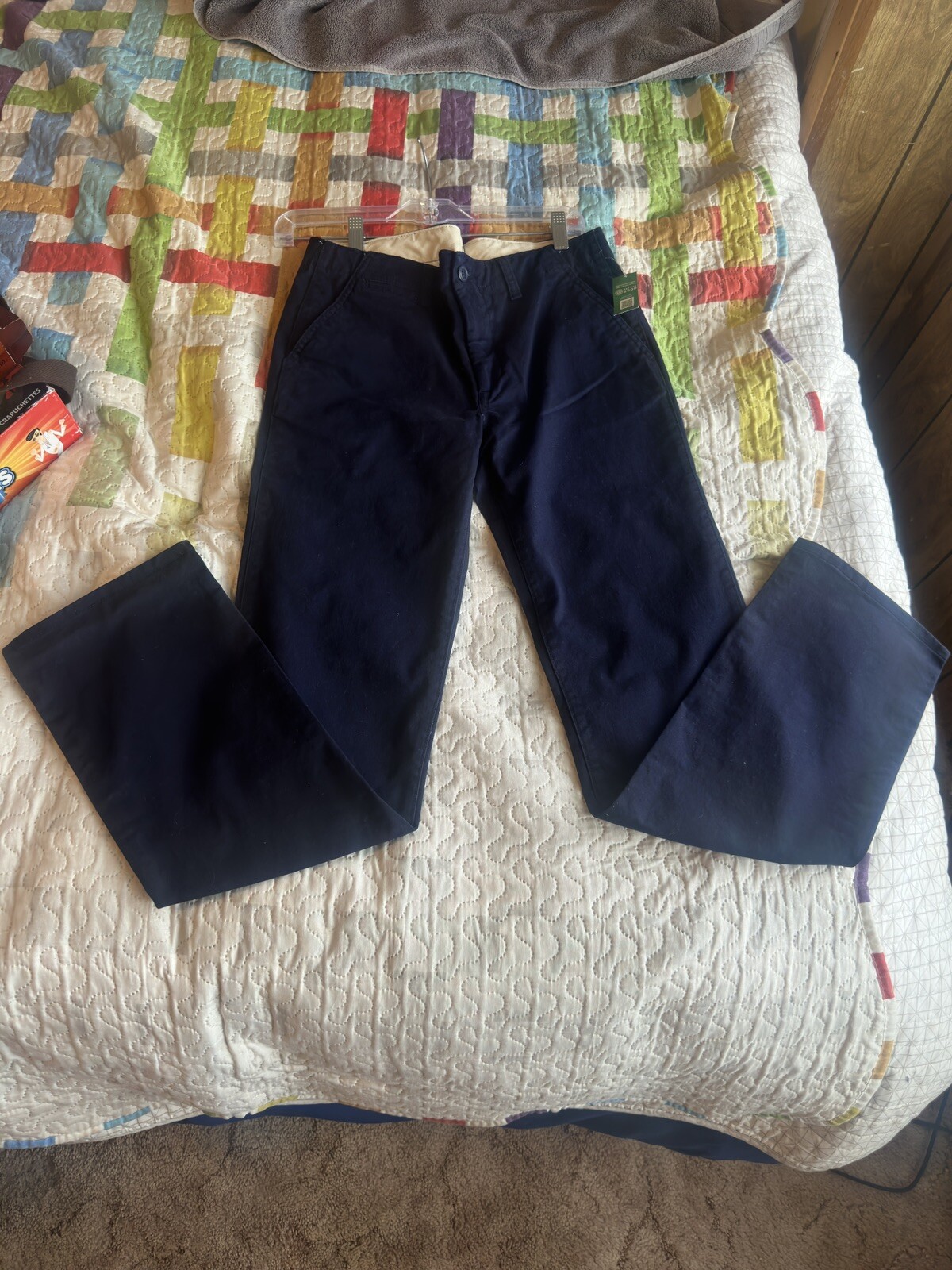 Gap Kids Uniform Ponte Pants Size 20 Crayon True Indigo