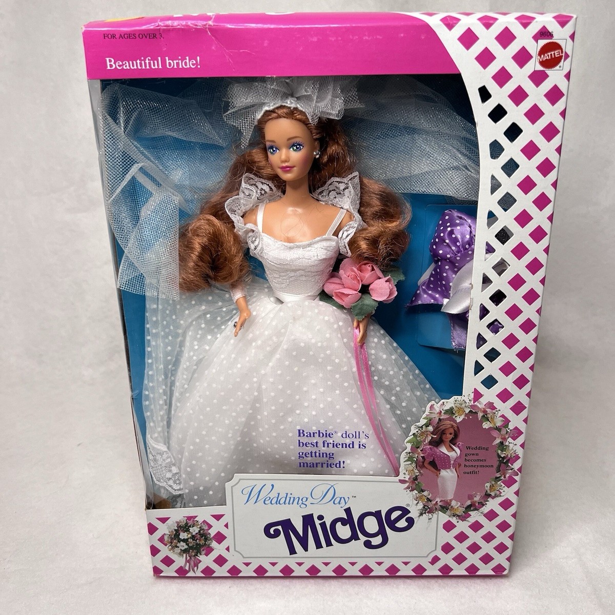 Barbie Mattel Midge Wedding day Party Lot NIB Vintage 1990 | eBay