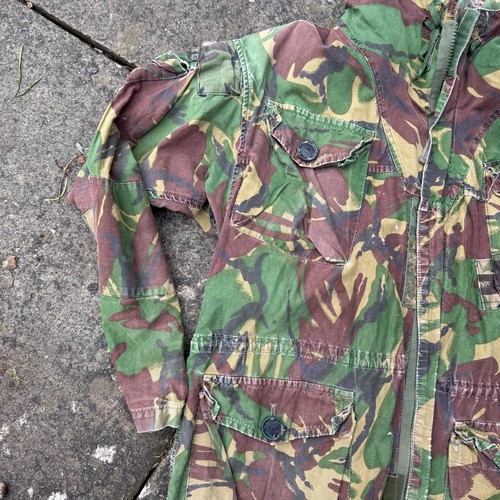 Old School British Army Surplus Dpm Camo Sas Windproof Smock, Gaberdine, 03 - Picture 2 of 6