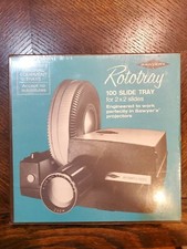 Vintage Sealed New Sawyer s Rototray 100 Slide Tray 2x2 Slides