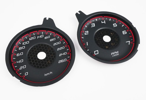 For Dodge Charger 260km/h 3D - Speedometer Dials from MPH to Km/h Cluster Gauges - Picture 3 of 6