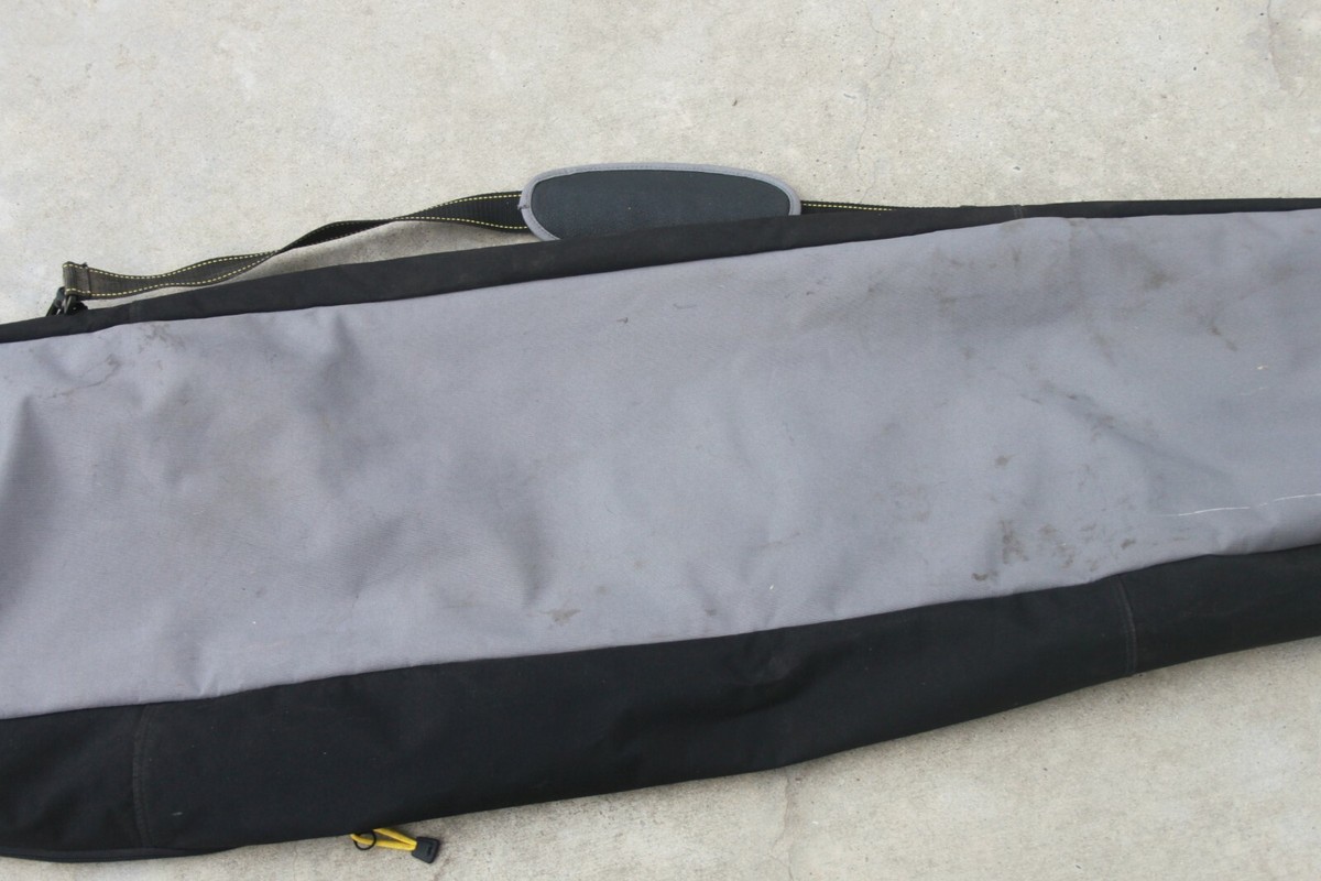 Lamar black/grey zipper Snowboard Bag | eBay