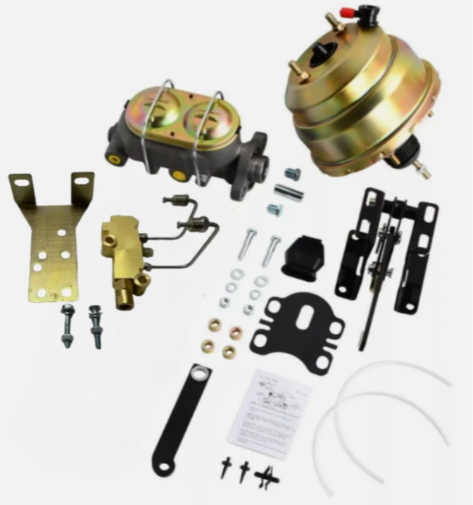 7" Dual Brake Booster 1" Master Cylinder & Disc/Disc valve 1957-1972 Ford F-100 - Image 2 of 4