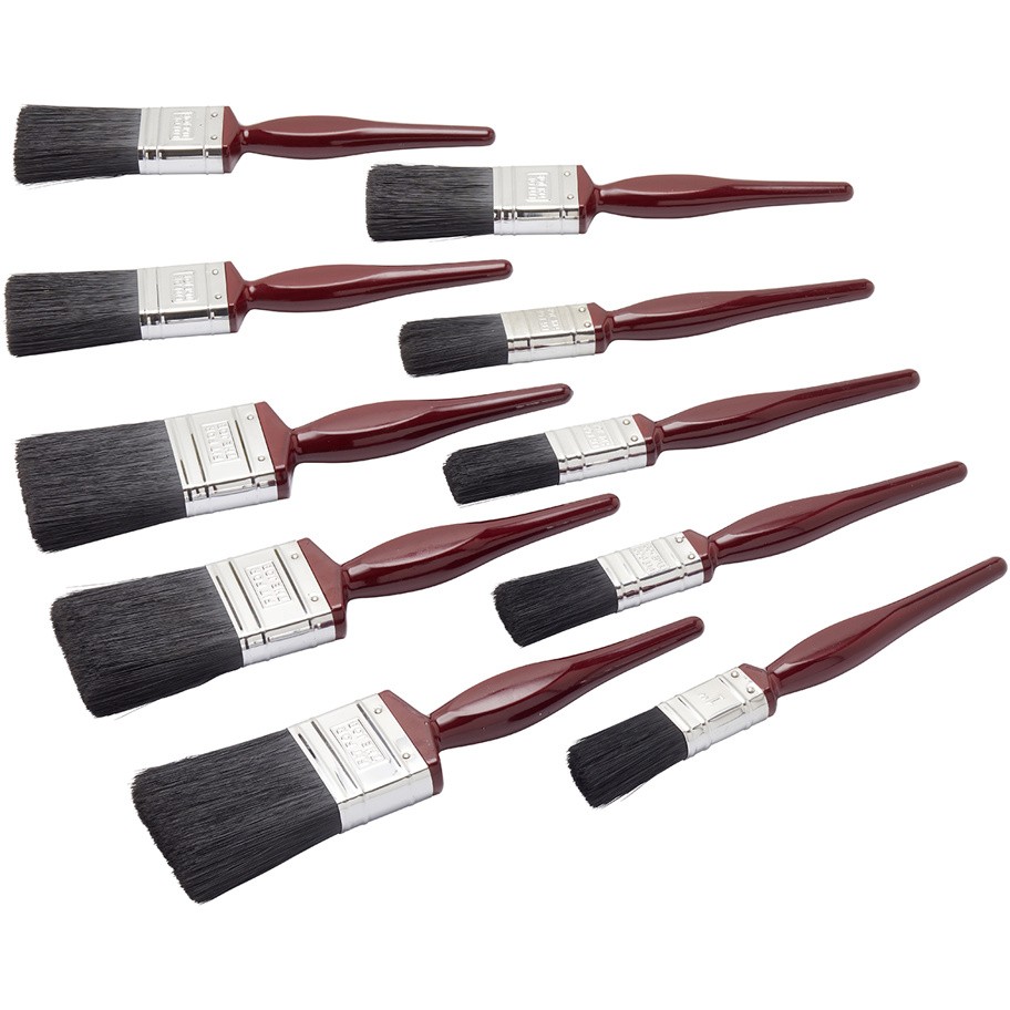 Fit For The Job All Purpose Paint Brush Set 10 Pack