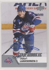 2020-21 Upper Deck AHL Star Rookies Auto Oskari Laaksonen #162 Auto 0a4