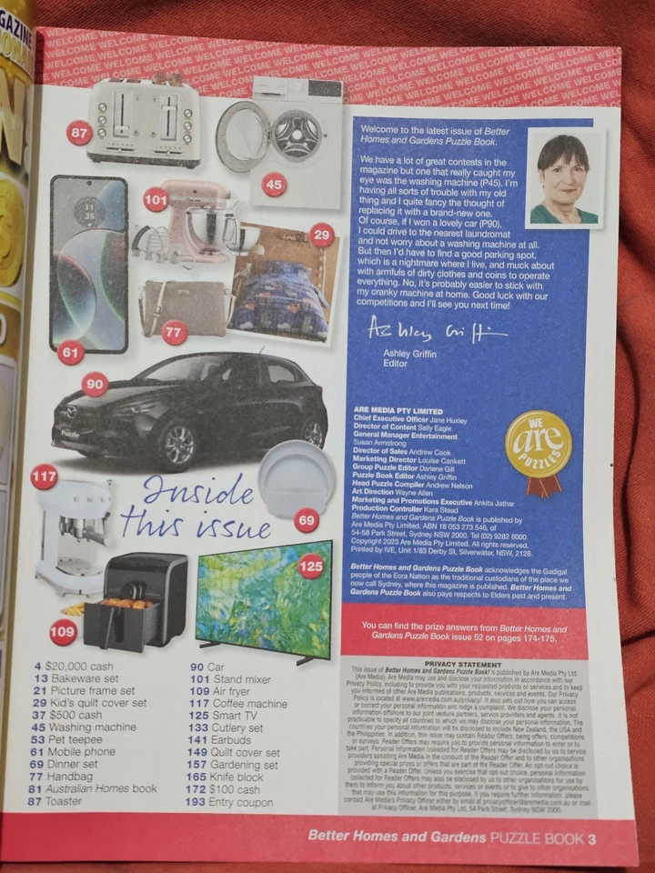 #55 Better Homes and Gardens PUZZLE BOOK,260+ Puzzles Code Crackers,Crosswords - Image 3 of 4