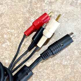 OEM S Video Cable HSS-0105 Sega Saturn TESTED, Year warranty JPN US Seller