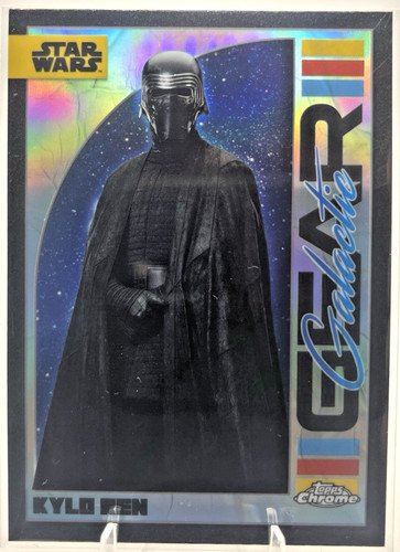 Kylo Ren [Dathomir Red Refractor] #GG-24 Star Wars 2024 Topps Chrome Galactic Gear card