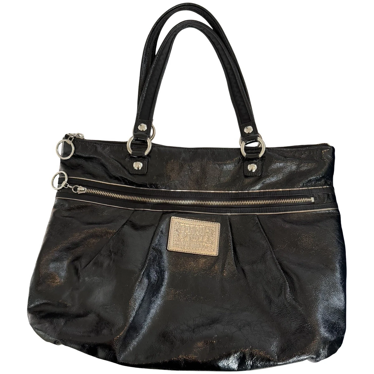 Coach Poppy Shoulder Bag Black Bags & Handbags for Women for sale 