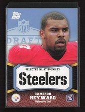 2011 Topps Rising Rookies Blue #158 Cameron Heyward Pittsburgh Steelers Rookie