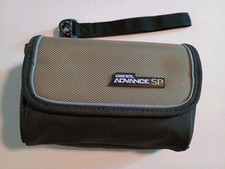 Genuine Nintendo GameBoy Advance SP Travel Case Carring Bag Gray Black