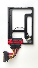 NewerTech AdaptaDrive 2.5 to 3.5 SSD Mount Bracket OWC HDD Sensor Cable Boxe