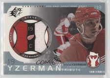 2001-02 SPx Yzerman Tribute Steve Yzerman #SY22 HOF 0v1