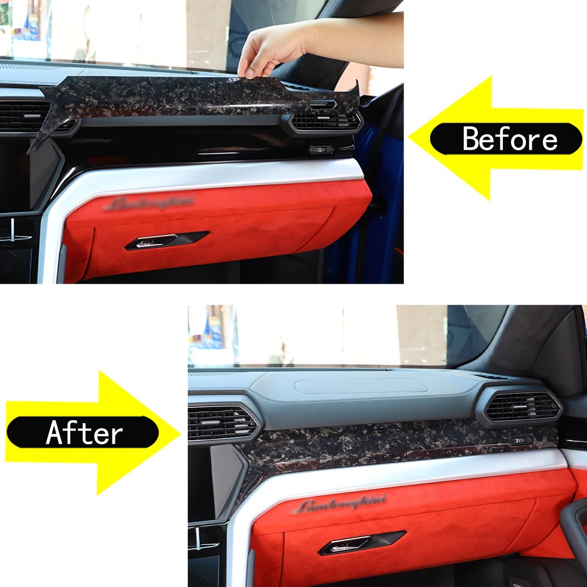 Lamborghini Urus 2018-2023 Dashboard molding