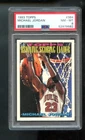 1993-94 Topps #384 Michael Jordan PSA 8 Graded Card Reigning Scoring Leader NBA