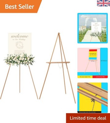 Leichte Holz Staffelei für Kunst & Schild Display - einfache Montage & elegantes Design