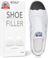 Shoe Fillers Inserts for Loose Shoes - Anti Slip Toe  Heel Pads with Ergonomic