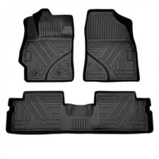 Set for Toyota Corolla 2007-2013 TPE Floor Liner Mats Easy To Clean All Weather