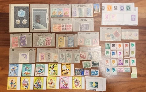 Lot of International Stamps (Approximately 80)