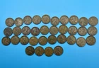 Lot Of 34 Lincoln Wheat Pennies, 1910-1953 Including One 1920 D