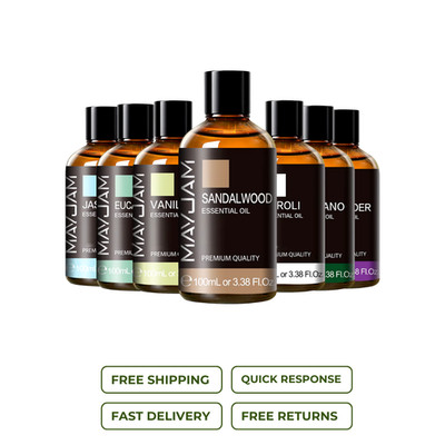 100ML Essential Oil Blend for Humidifiers, Sandalwood, Lavender & Vanilla