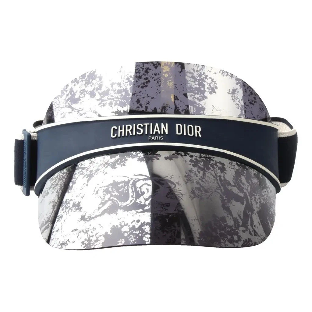 Chapeau Dior Club 1 visière gaufrée maison Toile de Jouy signature V1 neuf en boite Dior