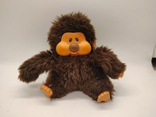 Vintage Nobby The Gorilla Monkey Russ Berrie Brown Plush 6" From 1979