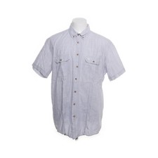 Camel Active, Kurzarmhemd, Größe: XL, Blau/Weiß, Baumwolle, Herren #C84