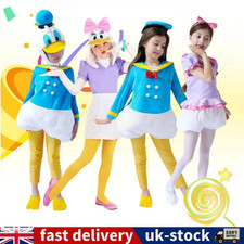 @ Disney Donald Duck Daisy Costume Uniform Birthday Party Book Week Fancy Dress