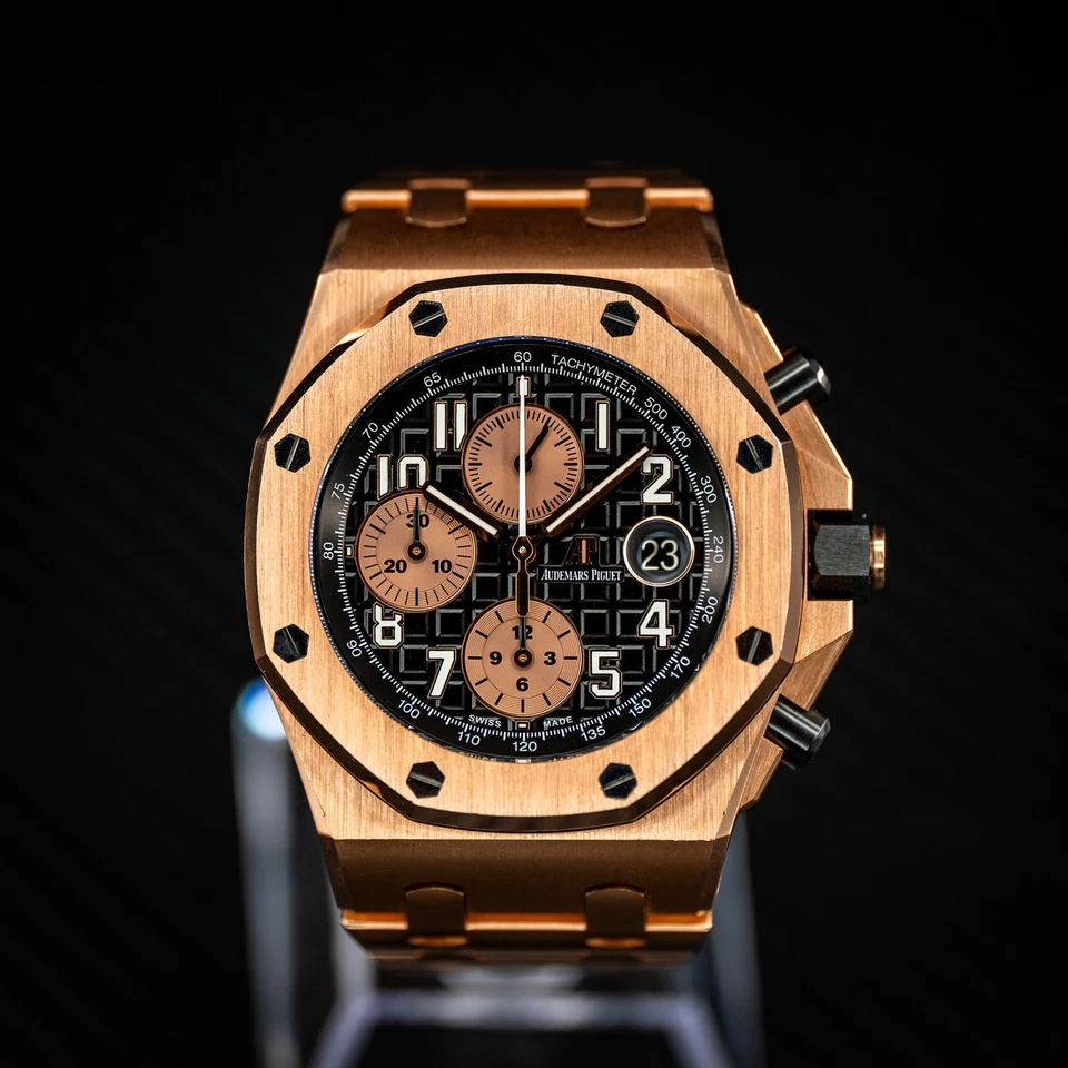 Audemars Piguet Royal Oak Offshore 18K Rose Gold “Full Brick” 26470OR | Full Set - Image 3 of 4