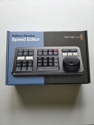 Blackmagic Design DaVinci Resolve Speed Editor Control Panel Keyboard