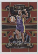 2024 Panini Select WNBA Concourse Red Prizm 56/149 Aari McDonald #91 pe8