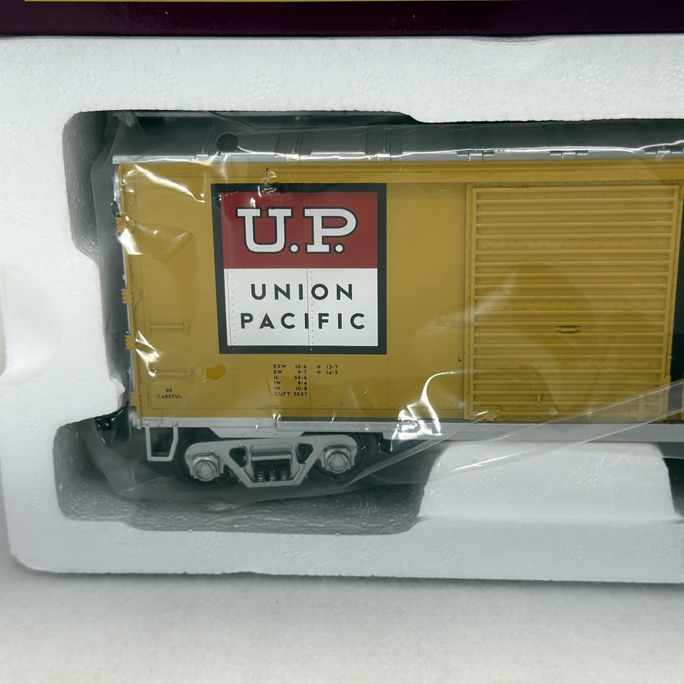 MTH Premier 20-90022B Union Pacific 50’ Double Door Boxcar O Gauge New #300014 - Image 4 of 4