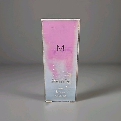 MISSHA M PERFECT COVER SERUM BB CREAM No.27 Honey Beige- Medium with...