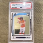 Panini 2024 Donruss Optic Bo Nix Rated Rookie #209 PSA 10 Broncos NFL Football